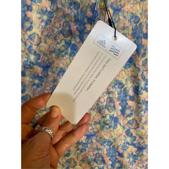 Adidas NWT Adipure Climalite Striped Top Sleeveless Vest, Sz Medium, MP $65 - Picture 5 of 12